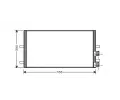 Kondenztor klimatizace AVA QUALITY COOLING ‐ AVA FDA5407