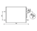 Kondenztor klimatizace AVA QUALITY COOLING ‐ AVA FDA5483