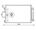 Kondenztor klimatizace AVA QUALITY COOLING ‐ AVA FDA5484D