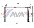 Kondenztor klimatizace AVA QUALITY COOLING ‐ AVA FDA5486D