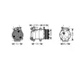 Kompresor klimatizace AVA QUALITY COOLING ‐ AVA FDAK392