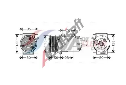 AVA QUALITY COOLING Kompresor klimatizace ** CLEVER FIT ** AVA FDAK416, FDAK416
