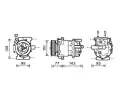AVA QUALITY COOLING Kompresor klimatizace ‐ AVA FDAK470