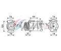AVA QUALITY COOLING Kompresor klimatizace ** CLEVER FIT **&nbsp;&dash;&nbsp;AVA FDAK587