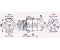 AVA QUALITY COOLING Kompresor klimatizace ** CLEVER FIT ** ‐ AVA FDAK637