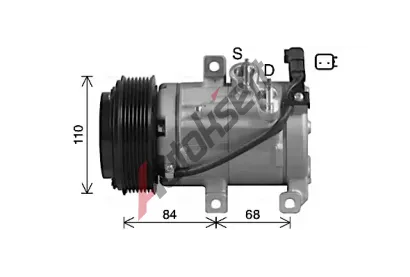 AVA QUALITY COOLING Kompresor klimatizace AVA FDAK682, FDAK682