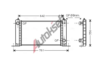 AVA QUALITY COOLING Chladi vody AVA FT2251, FT2251
