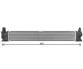 AVA QUALITY COOLING Chladič vzduchu intercooler AVA FT4482, FT4482