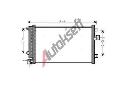 AVA QUALITY COOLING Kondenzátor klimatizace AVA FT5328D, FT5328D AVA QUALITY COOLING Kondenzátor klimatizace AVA FT5328D, FT5328D
