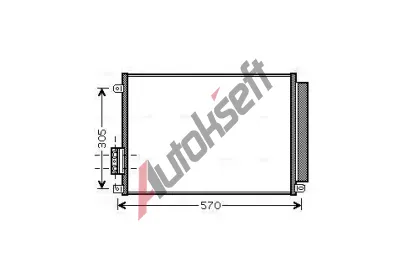 AVA QUALITY COOLING Kondenztor klimatizace AVA FT5347D, FT5347D
