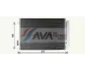 AVA Clever Choice Kondenzátor klimatizace ** CLEVER FIT ** AVA FT5471D, FT5471D