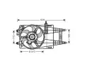 Vtrk chlazen motoru AVA QUALITY COOLING ‐ AVA FT7524