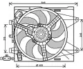 Vtrk chlazen motoru AVA QUALITY COOLING ‐ AVA FT7564