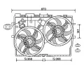 Vtrk chlazen motoru AVA QUALITY COOLING ‐ AVA FT7585