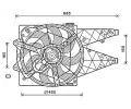 Vtrk chlazen motoru AVA QUALITY COOLING ‐ AVA FT7595