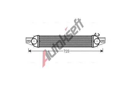 AVA Clever Choice Chladič vzduchu intercooler AVA FTA4388, FTA4388 AVA Clever Choice Chladič vzduchu intercooler AVA FTA4388, FTA4388
