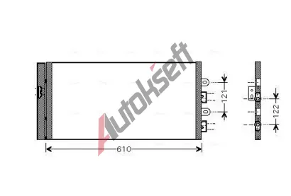 AVA QUALITY COOLING Kondenztor klimatizace AVA FTA5298D, FTA5298D