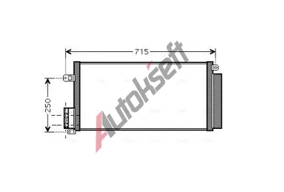 AVA QUALITY COOLING Kondenz�tor klimatizace AVA FTA5310D, FTA5310D