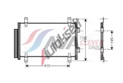 AVA QUALITY COOLING Kondenz�tor klimatizace ** CLEVER FIT ** AVA FTA5351D, FTA5351D