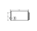 Kondenztor klimatizace AVA QUALITY COOLING ‐ AVA FTA5411D