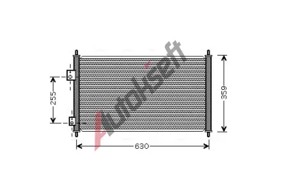 AVA QUALITY COOLING Kondenztor klimatizace AVA HD5165, HD5165