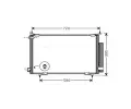 Kondenztor klimatizace AVA QUALITY COOLING ‐ AVA HD5201D
