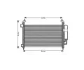 Kondenztor klimatizace AVA QUALITY COOLING ‐ AVA HD5213D