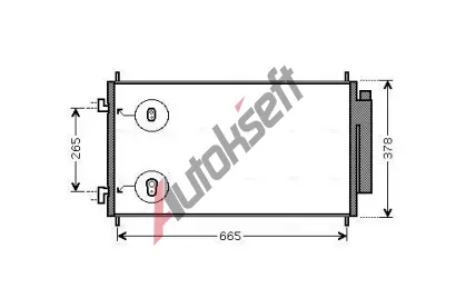 AVA QUALITY COOLING Kondenz�tor klimatizace AVA HD5214D, HD5214D