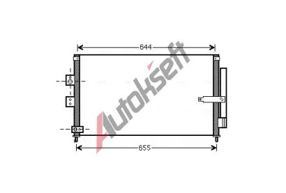 AVA QUALITY COOLING Kondenztor klimatizace AVA HD5223D, HD5223D