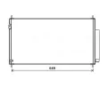 Kondenztor klimatizace AVA QUALITY COOLING ‐ AVA HD5290D