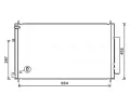 Kondenztor klimatizace AVA QUALITY COOLING ‐ AVA HD5309D