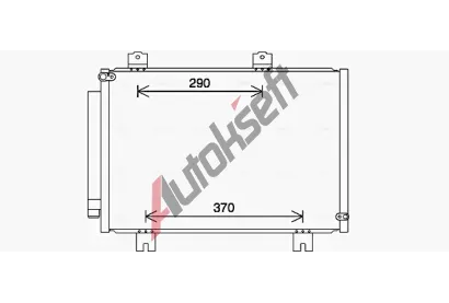 AVA QUALITY COOLING Kondenzátor klimatizace AVA HD5316D, HD5316D AVA QUALITY COOLING Kondenzátor klimatizace AVA HD5316D, HD5316D