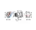 Kompresor klimatizace AVA QUALITY COOLING ‐ AVA HDAK235