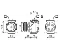 Kompresor klimatizace AVA QUALITY COOLING ‐ AVA HDAK260