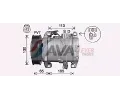 Kompresor klimatizace AVA QUALITY COOLING ‐ AVA HDAK322