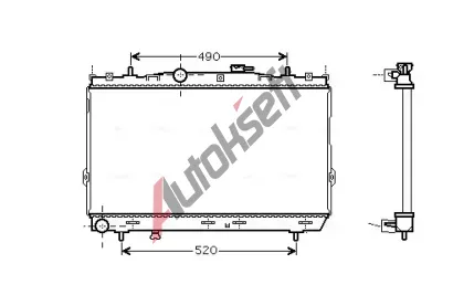 AVA QUALITY COOLING Chladi vody AVA HY2095, HY2095