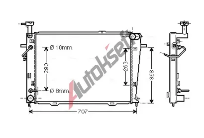 AVA QUALITY COOLING Chladi vody AVA HY2127, HY2127