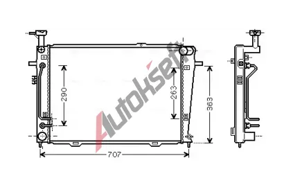 AVA QUALITY COOLING Chladi vody AVA HY2130, HY2130