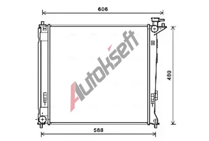 AVA QUALITY COOLING Chladi vody AVA HY2284, HY2284