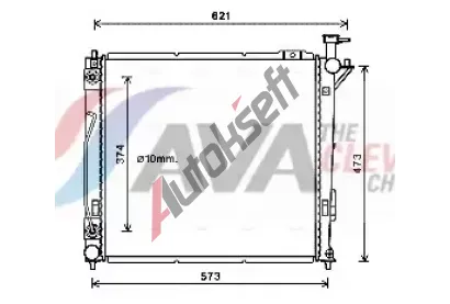 AVA QUALITY COOLING Chladi� vody ** CLEVER FIT ** AVA HY2339, HY2339