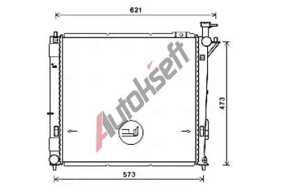 AVA QUALITY COOLING Chladi vody AVA HY2346, HY2346
