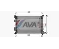 AVA QUALITY COOLING Chladič vody ** CLEVER FIT ** AVA HY2492, HY2492