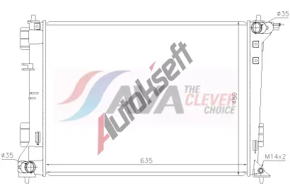 AVA QUALITY COOLING Chladič vody AVA HY2612, HY2612 AVA QUALITY COOLING Chladič vody AVA HY2612, HY2612