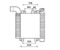 Chladi vzduchu intercooler AVA QUALITY COOLING ‐ AVA HY4359