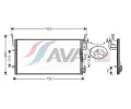 Kondenz�tor klimatizace&nbsp;AVA Clever Choice&nbsp;&dash;&nbsp;AVA HY5083