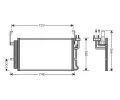 Kondenztor klimatizace AVA QUALITY COOLING ‐ AVA HY5084D