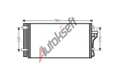 AVA QUALITY COOLING Kondenzátor klimatizace AVA HY5190D, HY5190D AVA QUALITY COOLING Kondenzátor klimatizace AVA HY5190D, HY5190D