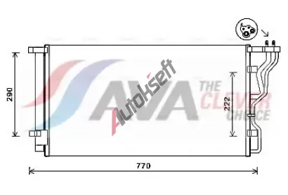 AVA Clever Choice Kondenz�tor klimatizace ** CLEVER FIT ** AVA HY5298D, HY5298D