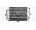 AVA QUALITY COOLING Kondenztor klimatizace ** CLEVER FIT ** AVA HY5469D, HY5469D