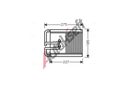 AVA QUALITY COOLING Vmnk tepla vnitnho vytpn AVA HY6168, HY6168